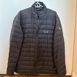 Mountain Hardware Grey Puffer Jacket Mens Size Large